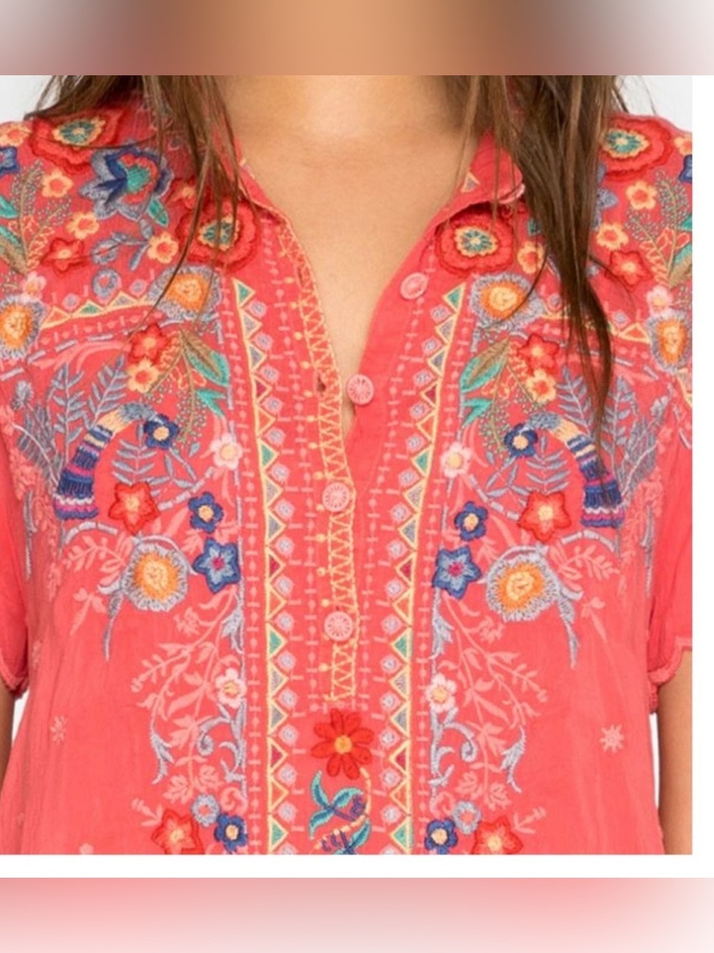 Johnny Was Mikones Tunic - Picture 2 of 15